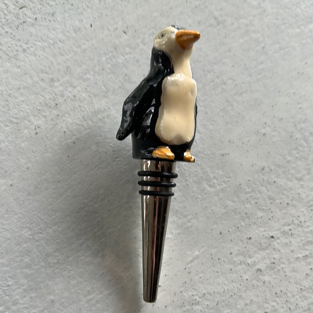 Penguin Wine Bottle Stopper